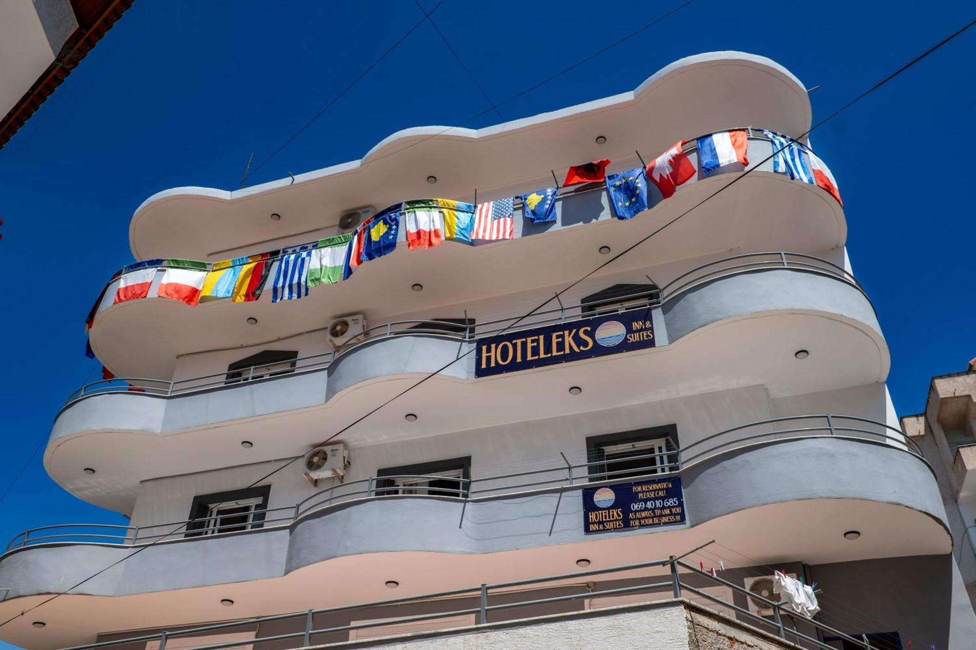 Hoteleks Inn & Suites Sarandë Exterior foto